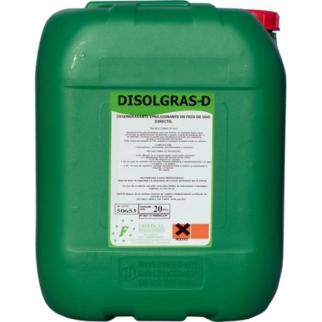 Desengrasante emulsionante en frío de uso directo. Comprar detergentes, champú, abrillantador en VenusCatalogo.com