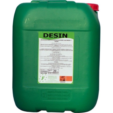 Desincrustante de cal y óxido por recirculación. Comprar detergentes, champú, abrillantador en VenusCatalogo.com