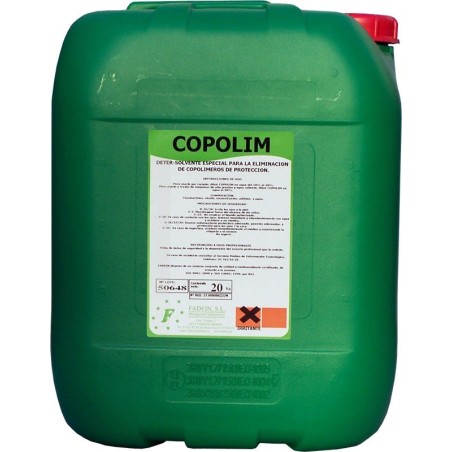 Deter-solvente eliminador de copolimeros. Comprar detergentes, champú, abrillantador en VenusCatalogo.com
