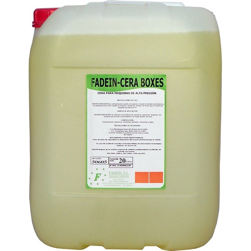 Cera para maquinas de alta presión. Comprar detergentes, champú, abrillantador en VenusCatalogo.com Cera para maquinas de alta presión. Comprar detergentes, champú, abrillantador en VenusCatalogo.com
