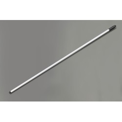 Mango aluminio anodizado plata 1.55m. Compra accesorios de baño industriales en VenusCatalogo.com