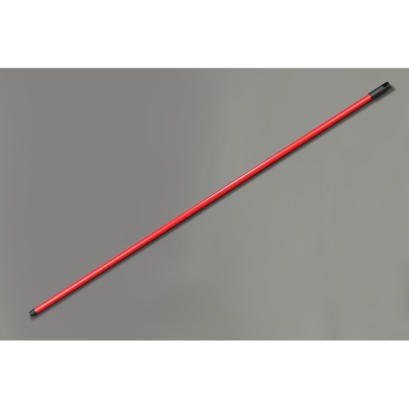 Mango metálico plastificado rojo 1.40m. Compra accesorios de baño industriales en VenusCatalogo.com