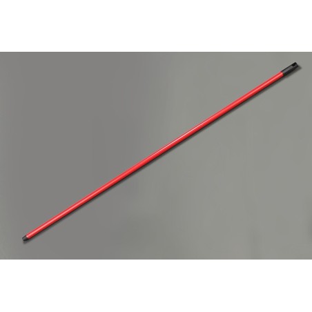Mango metálico plastificado rojo 1.40m. Compra accesorios de baño industriales en VenusCatalogo.com