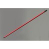 Mango metálico plastificado rojo 1.40m. Compra accesorios de baño industriales en VenusCatalogo.com