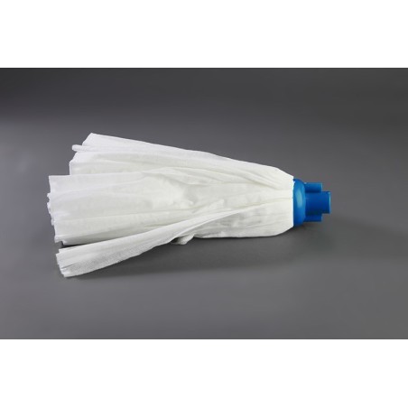 Fregona tiras viscosa blancas 140g. Compra accesorios de baño industriales en VenusCatalogo.com