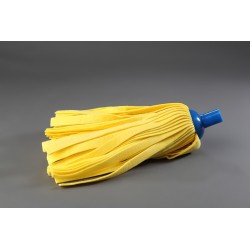 Fregona tiras amarillas 130g. Compra accesorios de baño industriales en VenusCatalogo.com