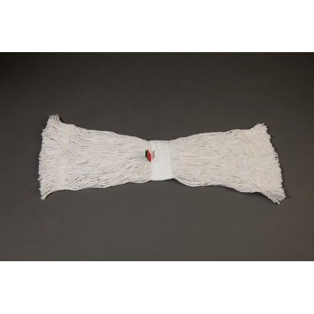 Fregona industrial Kentucky algodón crudo 400g cosida. Compra accesorios de baño industriales en VenusCatalogo.com