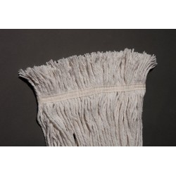 Fregona industrial Kentucky algodón crudo 400g cosida. Compra accesorios de baño industriales en VenusCatalogo.com