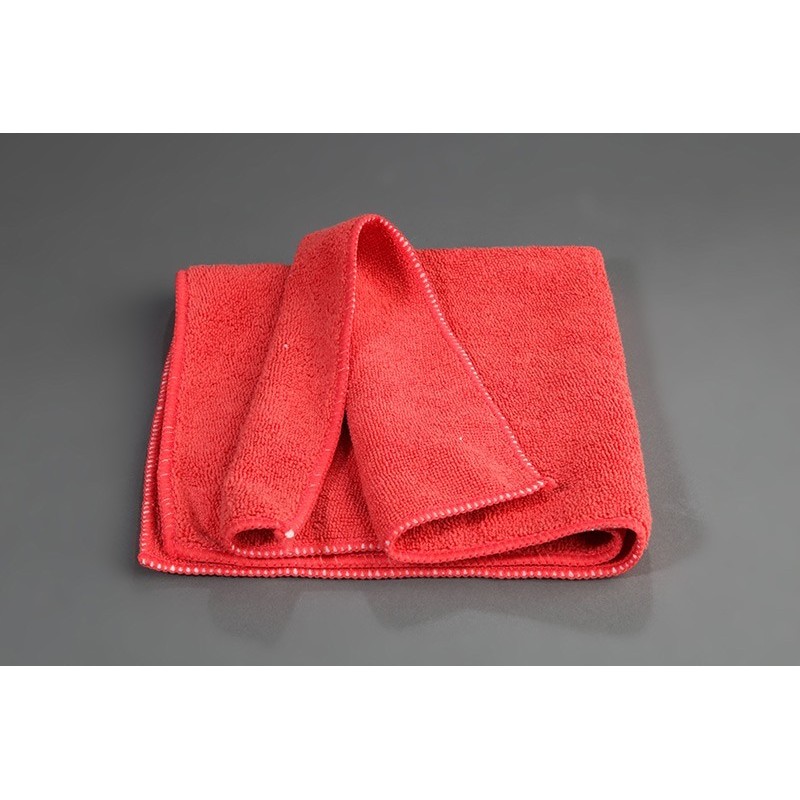 Bayeta microfibra 38x40 roja (pack 20) hccp. Compra accesorios de baño industriales en VenusCatalogo.com
