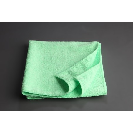 Bayeta microfibra 38x40 verde (pack 20) hccp. Compra accesorios de baño industriales en VenusCatalogo.com