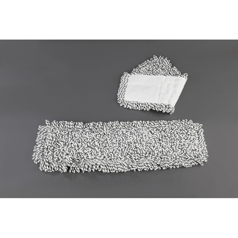 Recambio mopa esp 60x14 microfibra blanco/gris (banda hccp). Compra accesorios de baño industriales en VenusCatalogo.com