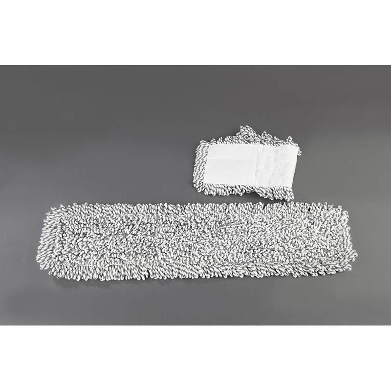 Recambio mopa esp 75x14 microfibra blanco/gris (banda hccp). Compra accesorios de baño industriales en VenusCatalogo.com