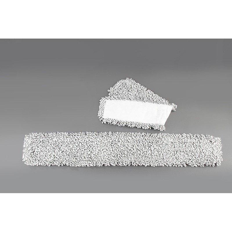 Recambio mopa esp 100x14 microfibra blanco/gris (banda hccp). Compra accesorios de baño industriales en VenusCatalogo.com
