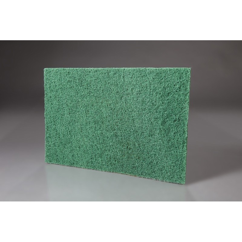 Estropajo fibra verde 15x20. Compra accesorios de baño industriales en VenusCatalogo.com