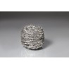 Estropajo bola acero inox 40g. Compra accesorios de baño industriales en VenusCatalogo.com