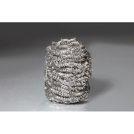 Estropajo bola acero inox 60g. Compra accesorios de baño industriales en VenusCatalogo.com
