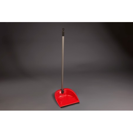Recogedor plegable con filo de goma y palo de alumino 90cm enroscado rojo. Compra accesorios de baño VenusCatalogo.com