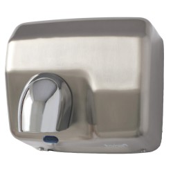 Secamanos OURAGAN Automático Acero Inox Satinado. Compra accesorios de baño para colectividades en VenusCatalogo.com