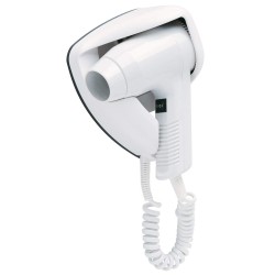 Secador de pelo PICCOLO Doble Voltaje Blanco 1200w. Compra accesorios de baño para colectividades en VenusCatalogo.com