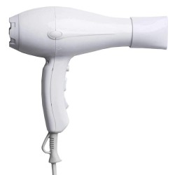 Secador de pelo IBIZA Blanco con Enchufe 1875w. Compra accesorios de baño para colectividades en VenusCatalogo.com