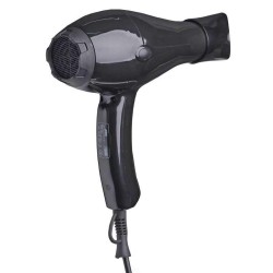 Secador de pelo IBIZA Negro con Enchufe 1875w. Compra accesorios de baño para colectividades en VenusCatalogo.com