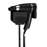 Secador de pelo BRITTONY Negro con Soporte Frontal y Toma de Afeitar 1600w -VenusCatalogo.com