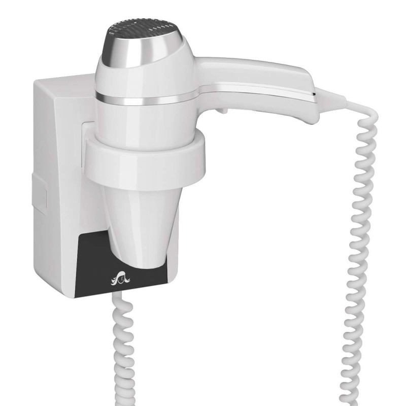 Secador de pelo CLIPPER Blanco con Soporte 1400w. Compra accesorios de baño para colectividades en VenusCatalogo.com Secador de pelo CLIPPER Blanco con Soporte 1400w. Compra accesorios de baño para colectividades en VenusCatalogo.com