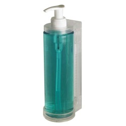 Jabonera ISISS Transparente 300 ml. Compra accesorios de baño para colectividades en VenusCatalogo.com