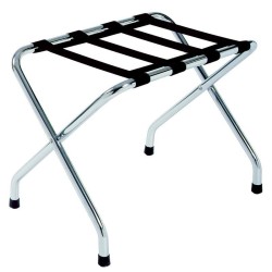 Soporte Maletas Metal Cromado Sin Respaldo. Compra accesorios de baño para colectividades en VenusCatalogo.com