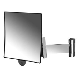 Espejo ECLIPS Sin Luz Brazo Cromado Plano. Compra accesorios de baño para colectividades en VenusCatalogo.com