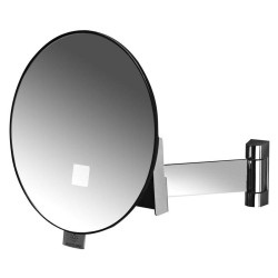 Espejo ECLIPS Con Luz Brazo Cromado Plano. Compra accesorios de baño para colectividades en VenusCatalogo.com