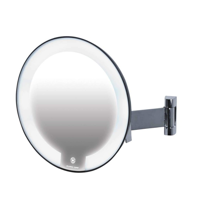 Espejo COSMOS Negro Con Luz Brazo Latón Plano. Compra accesorios de baño para colectividades en VenusCatalogo.com Espejo COSMOS Negro Con Luz Brazo Latón Plano. Compra accesorios de baño para colectividades en VenusCatalogo.com