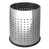 Papelera Perforada Inox Brillo 10 L. Compra accesorios de baño para colectividades en VenusCatalogo.com