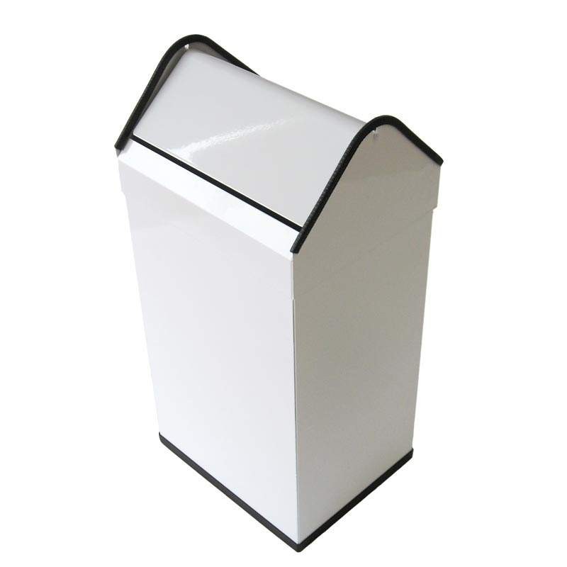 Papelera Rectangular Basculante Pintada 40 L. Compra accesorios de baño para colectividades en VenusCatalogo.com Papelera Rectangular Basculante Pintada 40 L. Compra accesorios de baño para colectividades en VenusCatalogo.com