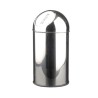 Papelera Push Inox Brillo 10 L. Compra accesorios de baño para colectividades en VenusCatalogo.com