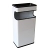 Papelera Cenicero Rectangular Pintada 40 L. Compra accesorios de baño para colectividades en VenusCatalogo.com