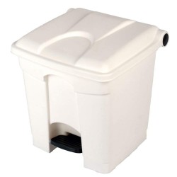 Contenedor a Pedal Plástico Tapa Varios Colores 30L. Compra accesorios de baño para colectividades en VenusCatalogo.com