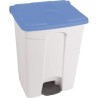 Contenedor a Pedal Plástico Tapa Azul 70L. Compra accesorios de baño para colectividades en VenusCatalogo.com