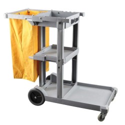 Carro en L Amarillo. Compra accesorios de baño para colectividades en VenusCatalogo.com