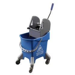 Carro Autoportante Monoseno Azul 18 L. Compra accesorios de baño para colectividades en VenusCatalogo.com