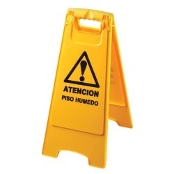 Señal Peligro Suelo Mojado. Compra accesorios de baño para colectividades en VenusCatalogo.com