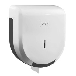 Portarrollos CLEANLINE JUMBO ABS 200 Blanco. Compra accesorios de baño para colectividades en VenusCatalogo.com