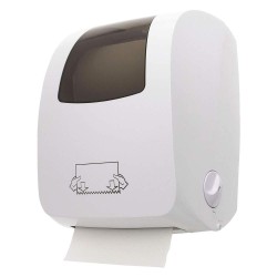 Dispensador Papel Autocorte Manual. Compra accesorios de baño para colectividades en VenusCatalogo.com