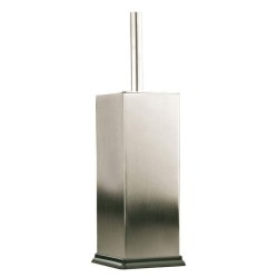 Escobillero Cuadrado Inox Satinado. Compra accesorios de baño para colectividades en VenusCatalogo.com