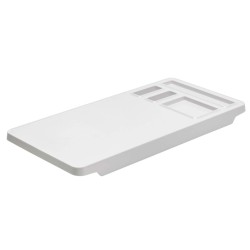 Bandeja MAESTRO Blanca. Compra accesorios de baño para colectividades en VenusCatalogo.com