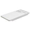 Bandeja MAESTRO Blanca. Compra accesorios de baño para colectividades en VenusCatalogo.com