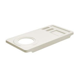 Bandeja MAESTRO Perforada Marfil. Compra accesorios de baño para colectividades en VenusCatalogo.com