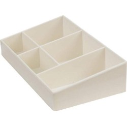 Bandeja de Bolsitas ZEN LINE Marfil. Compra accesorios de baño para colectividades en VenusCatalogo.com