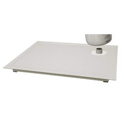 Bandeja Principal Perforada ZEN LINE Marfil. Compra accesorios de baño para colectividades en VenusCatalogo.com