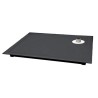Bandeja Principal Perforada ZEN LINE Negra. Compra accesorios de baño para colectividades en VenusCatalogo.com